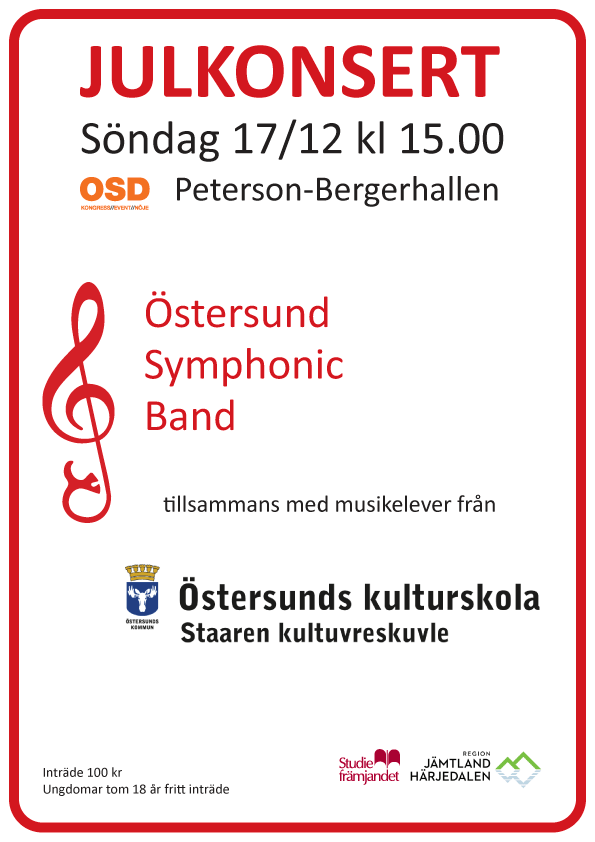 Affisch julrkonsert 2017